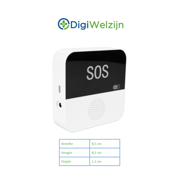 Digicien - Basisstation SOS  - voor Alarmknop / Alarmhorloge - Afbeelding 2