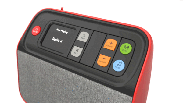BBrain - Muziekspeler - Digitale Radio (FM, DAB+, USB Stick) - Rood - Afbeelding 4